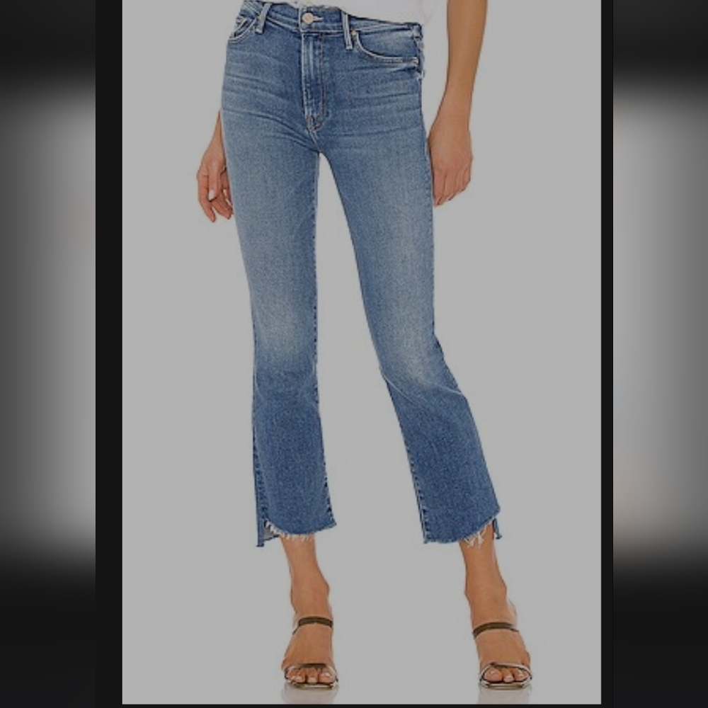 The Insider Crop Step Fray in Hey Sun MOTHER Hey Sun
